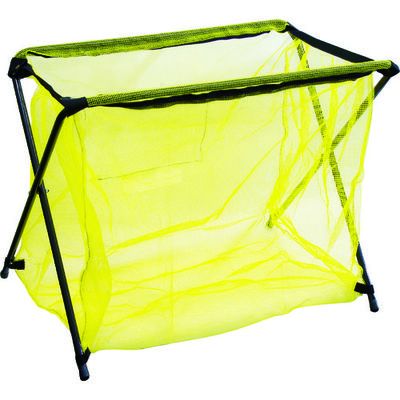 トラスコ中山 TRUSCO 折りたたみ式・ネット交換可能ゴミ置き場 イエロー TGMN-Y 1台 114-7979（直送品）