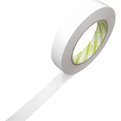 日東電工 日東エルマテ コンクリート型枠先付け工法用テープ 25mm×40m ホワイト TKR-25LS 1巻 102-7322（直送品）