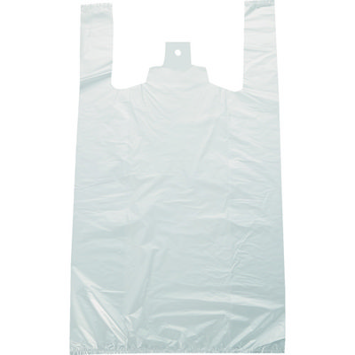 トラスコ中山 TRUSCO レジ袋 45/45号 530X440(295)mm 乳白 100枚入 TRB45-45-W 1袋(100枚)（直送品）