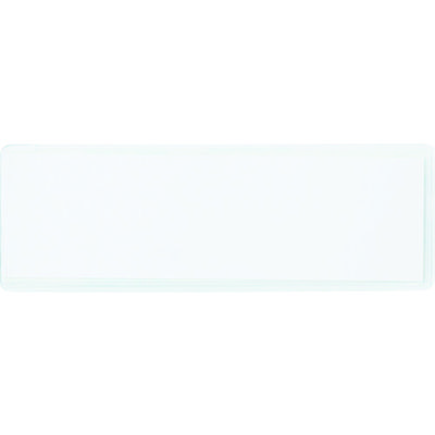 トラスコ中山 TRUSCO 粘着式 簡易見出しケース 50×148MM 10枚入り TPP50X148 1袋(10枚) 114-3882（直送品）