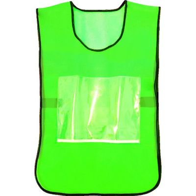 トラスコ中山 TRUSCO 差し込みポケット付き安全ベスト グリーン TSB-GN 1着 114-4574（直送品）