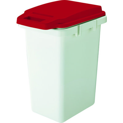 トラスコ中山 TRUSCO 連結ワンハンドパッキンペール 45L レッド TRHPP-45-R 1個 114-5566（直送品）