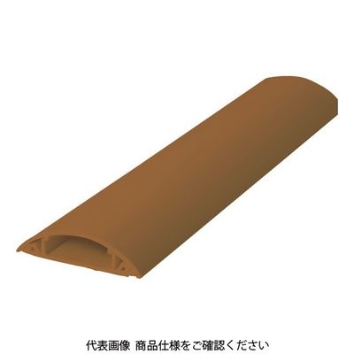 トラスコ中山 TRUSCO 配線カバー60 1M ブラウン TRDR601BN 1本 114-1807（直送品）