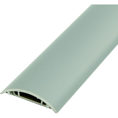 トラスコ中山 TRUSCO 配線カバー 60 2M グレー TRDR602GY 1本 114-5298（直送品）