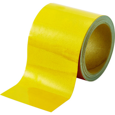 トラスコ中山 TRUSCO 再帰反射テープ 90MMX10M 黄 TRFT90-Y 1巻 116-2112（直送品）