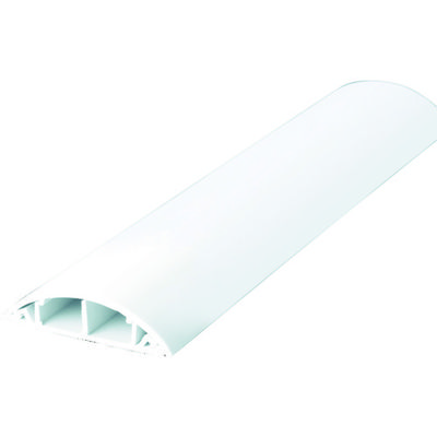 トラスコ中山 TRUSCO 配線カバー 70 2M 白 TRDR702W 1本 114-5303（直送品）