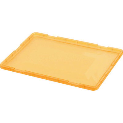 トラスコ中山 TRUSCO TTC型コンテナ用フタ 透明オレンジ TTC-F-OR 1枚 123-1568（直送品）