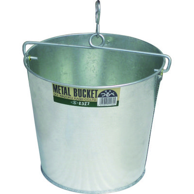 土井金属化成 ヒシエス 井戸用バケツ トタンツルベ TTBK 1個 860-0054（直送品）