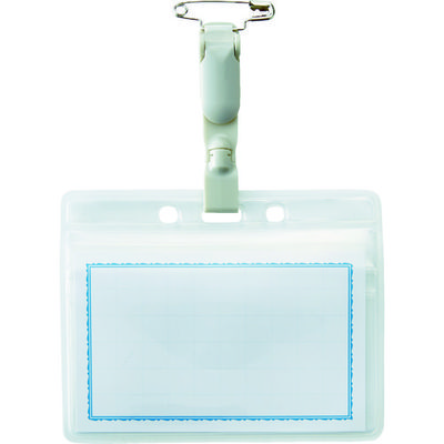 トラスコ中山 TRUSCO 回転名札 名刺サイズ 安全ピンタイプ TTNF-C32 1枚 102-5702（直送品）