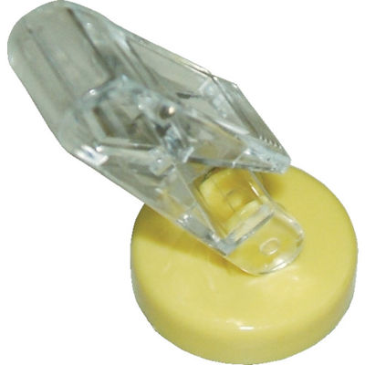 ミツヤ U型カード立MG付 黄 M17710 UC-8-YL 1個 115-6920（直送品）