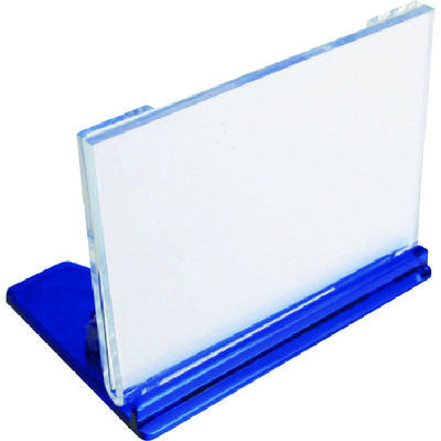 ミツヤ mitsuya U型カード立小 青 M17329 UC-3-BU 1個 115-6849（直送品）