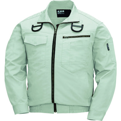ジーベック 綿薄手現場服ヘリンボンフルハーネス仕様空調服XE98102ー39ーS XE98102-39-S 1着 115-9005（直送品）