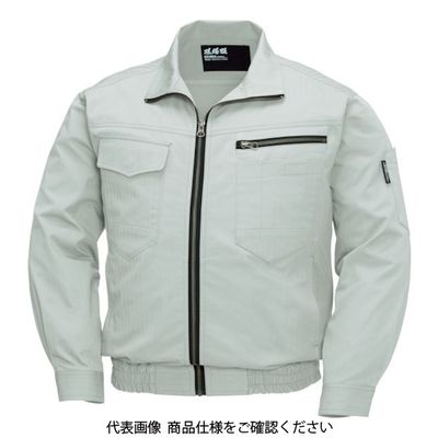 ジーベック 綿薄手現場服ヘリンボン空調服XE98002ー39ーL XE98002-39-L 1着 115-8982（直送品）