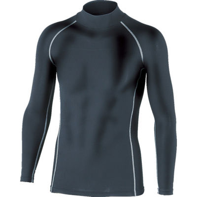 おたふく手袋 おたふく BTパワーストレッチハイネックシャツ ブラック 3L JW-170-BK-3L 1着(1枚) 759-0938（直送品）