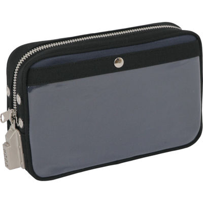 三栄産業 SANEI 帆布メール用ポーチ(S)SEDー1錠付 紺 PS-SED-03 1個 114-1917（直送品）