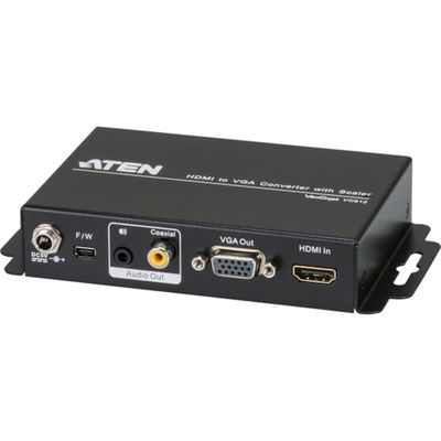 ATEN ビデオ変換器 HDMI to VGA / オーディオ対応 スケーラー搭載 VC812 1個(1台) 115-3007（直送品）