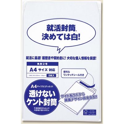 寿堂 31860 就活封筒角2 007525320 1セット（5枚入×60）（直送品