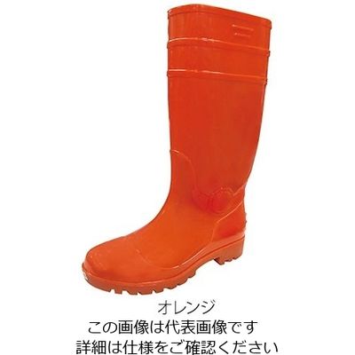 富士手袋工業 先芯入耐油安全長靴 SEFUMATE SAVER オレンジ 26cm 8894 1足 3-8454-04（直送品）