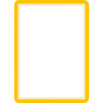 TARIFOLD ディスプレイポケット 粘着タイプ A4サイズ 2枚入り オレンジ 194956 1セット(2枚) 115-8377（直送品）