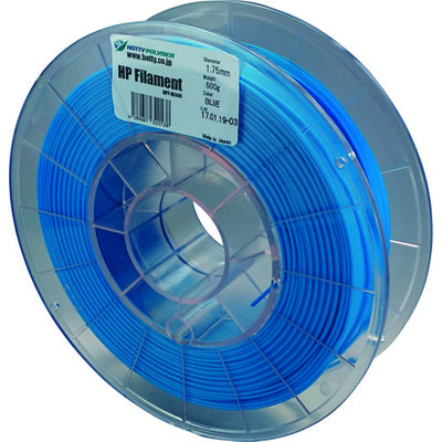 ホッティーポリマー ホッティポリマー HPフィラメント《スーパーフレキシブルタイプ》青 BL-500 1個 116-6293（直送品）