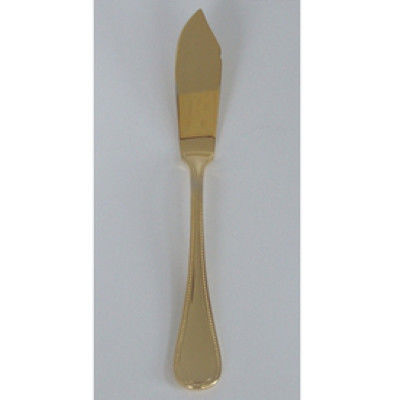 小林工業 フレンチアクセント金仕上 バターナイフ 0-38408-000（直送品