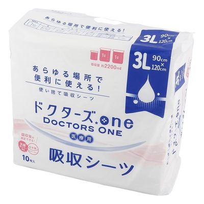第一衛材 ドクターズone吸収シーツ 10枚入 3L 1袋(10枚) 7-4182-14（直送品）