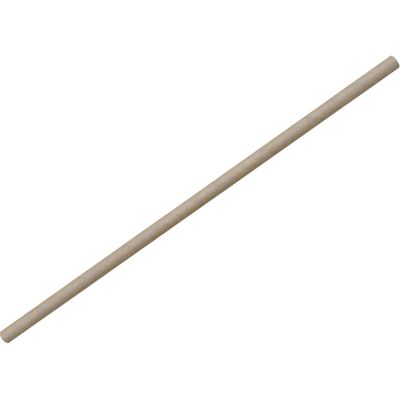 パックスタイル PS紙ストロー 6φ×210mm 未晒（袋入） 603945 1包：5000本（100×50）（直送品）