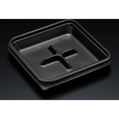 スミ 惣菜容器 スーパーレンジ UT20仕切 黒 本体 8T2S103 1包：2000枚（100×20）（直送品）