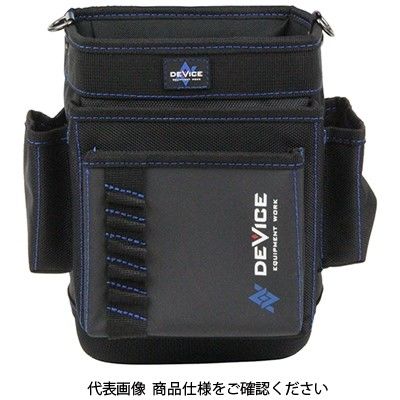 藤原産業 DEVICE 電工用腰袋 3段 型底 DVC-S7 1個（直送品） - アスクル