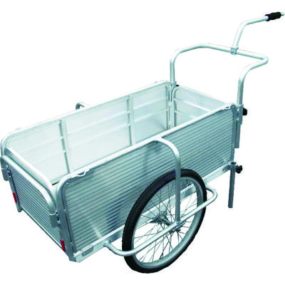 昭和ブリッジ販売 昭和 折りたたみリヤカー 自転車牽引型 1740×670×630 SMC-10C 1台 437-1089（直送品）