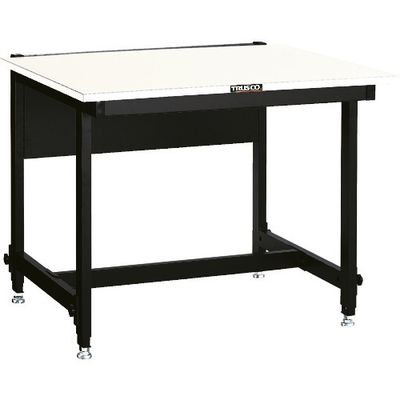 トラスコ中山 TRUSCO 高さ調節セルライン作業台 900X800XH700ー900 ブラック色 CLM-900-00 1台（直送品）