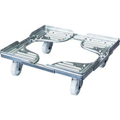 ルート工業 ルート コンテナ台車 ルートボーイ602AL型(アルミ) 最大51 602AL-07 1台 467-6394（直送品）