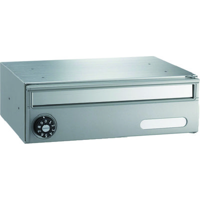 ダイケン ステンレス集合郵便受ポステック 静音ダイヤル錠アルミ扉 前入れ前出し CSP-114D 1台 461-9021（直送品）