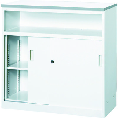 トラスコ中山 TRUSCO 【在庫限り】 CVAカウンター W900中棚付ハイカウンター CVA-9HST 1台 454-0689（直送品）