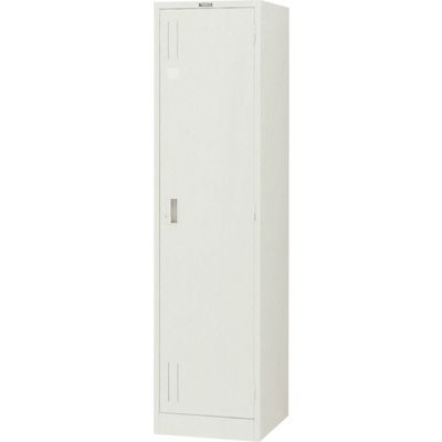 トラスコ中山 TRUSCO スタンダードロッカー 1人用ワイド 455X515XH1790 ネオグレー NL1S 1台 505-1941（直送品）
