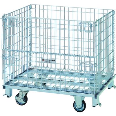 トラスコ中山 TRUSCO ネットパレット車輪付 1000X800X935 500kg TNP-3NS 1台 462-4084（直送品）