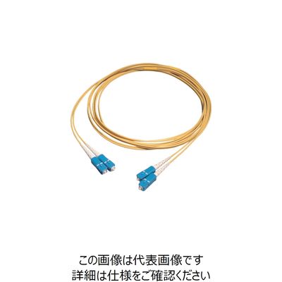 住友電工 両端SCコネクタ付SM(PAPB)メガネコード コード色:黄 長さ3m 外径1.7mm エコ仕様 2-SC-SC-SM-3 1本（直送品）