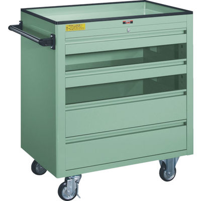 トラスコ中山 TRUSCO BM2型キャビネットワゴン 750X500XH880 浅2深2 BM2-S2L2 1台 501-4476（直送品）