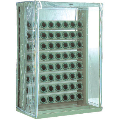 トラスコ中山 TRUSCO ツーリングラック 帯電防止カバー付 BT・NT50用 64個収納 VTL-88B 1台(1個) 266-1471（直送品）