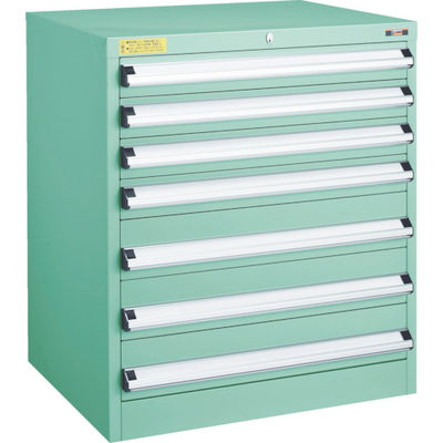 トラスコ中山 TRUSCO VE7S型中量キャビネット 700X550XH800 引出7段 VE7S-806 1台(1個) 479-1282（直送品）
