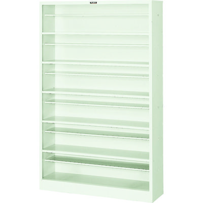 トラスコ中山 TRUSCO オープンシューズケース 6段 1006X300XH1600 ネオグレー NPL6 1台 520-9170（直送品）