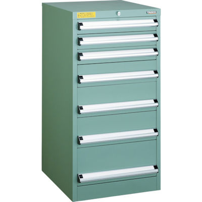 トラスコ中山 TRUSCO VE5S型中量キャビネット 500X550XH1000 引出7段 VE5S-1002 1台(1個)（直送品）