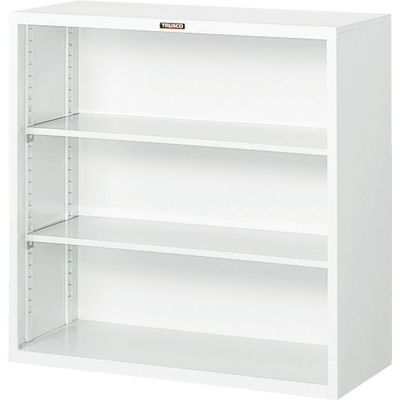 トラスコ中山 TRUSCO スタンダード書庫(D400) オープン 880XH880 W色 WP303 1台 462-7598（直送品）