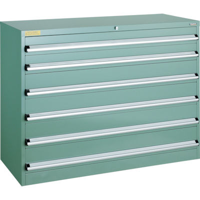 トラスコ中山 TRUSCO VE13S型キャビネット 1300X550XH1000 引出6段 VE13S-1007 1台(1個)（直送品）