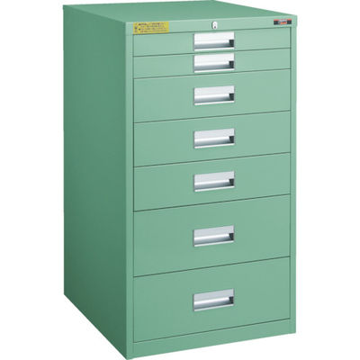 トラスコ中山 TRUSCO LVE型キャビネット500X550XH880 引出7段 LVE-888 1台(1個) 252-3922（直送品）