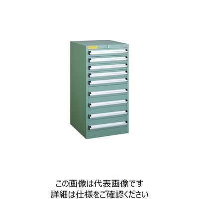トラスコ中山 TRUSCO VE5S型中量キャビネット 500X550XH1000 引出6段 VE5S-1009 1台(1個)（直送品）