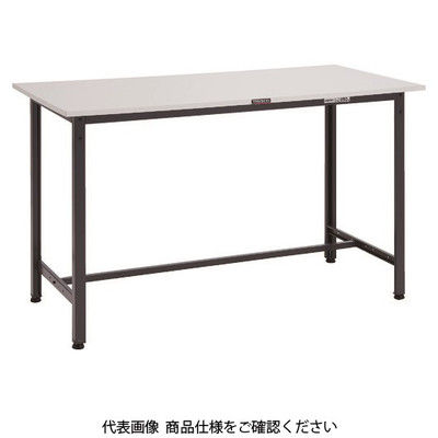 TRUSCO 軽荷重立作業台(300kg)HAE型 1500X900XH900 基本タイプ ダークグレー色 HRAE-1509 DG 1台（直送品）
