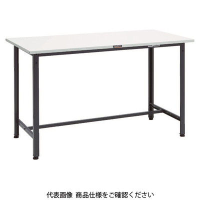 TRUSCO 軽荷重立作業台(300kg)HAE型 1500X600XH900 基本タイプ ダークグレー色 HSAE-1560 DG 1台（直送品）