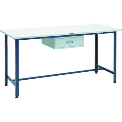 TRUSCO 軽荷重立作業台(300kg)HAE型 1800X750XH900 1段引出付 ダークグレー色 HSAE-1800F1 DG（直送品）