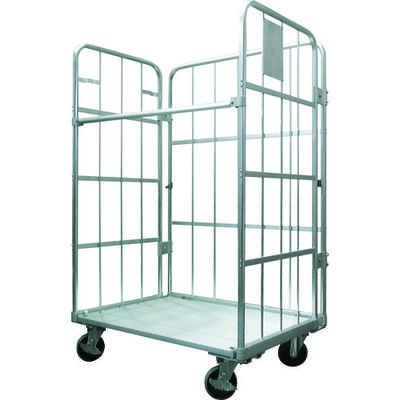 ヤマト・インダストリー ヤマト L型ロールコンビテナー(アルミ製・ LRC50-AL 1台 114-1117（直送品）